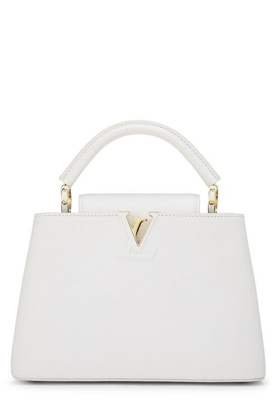 Louis Vuitton x Urs Fischer White Artycapucines BB