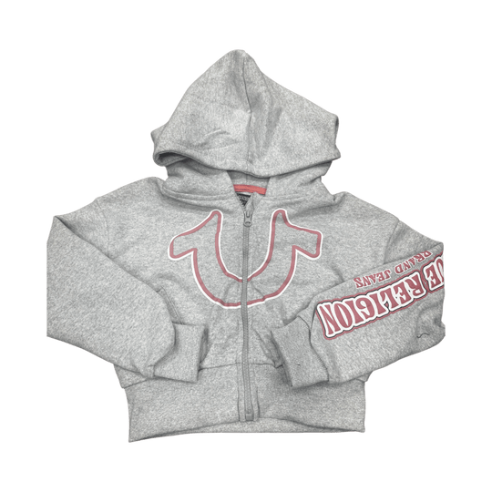 True Religion 3 Piece Set Grey Hoodie