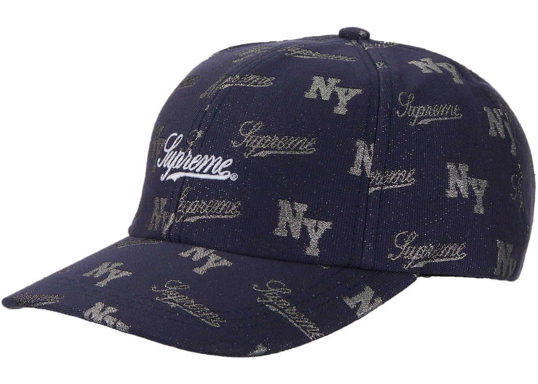 Supreme Monogram 6-Panel Navy