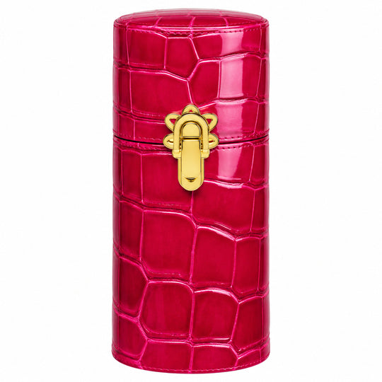 Louis Vuitton 100ml Travel Case Crocodile Brillant Pink