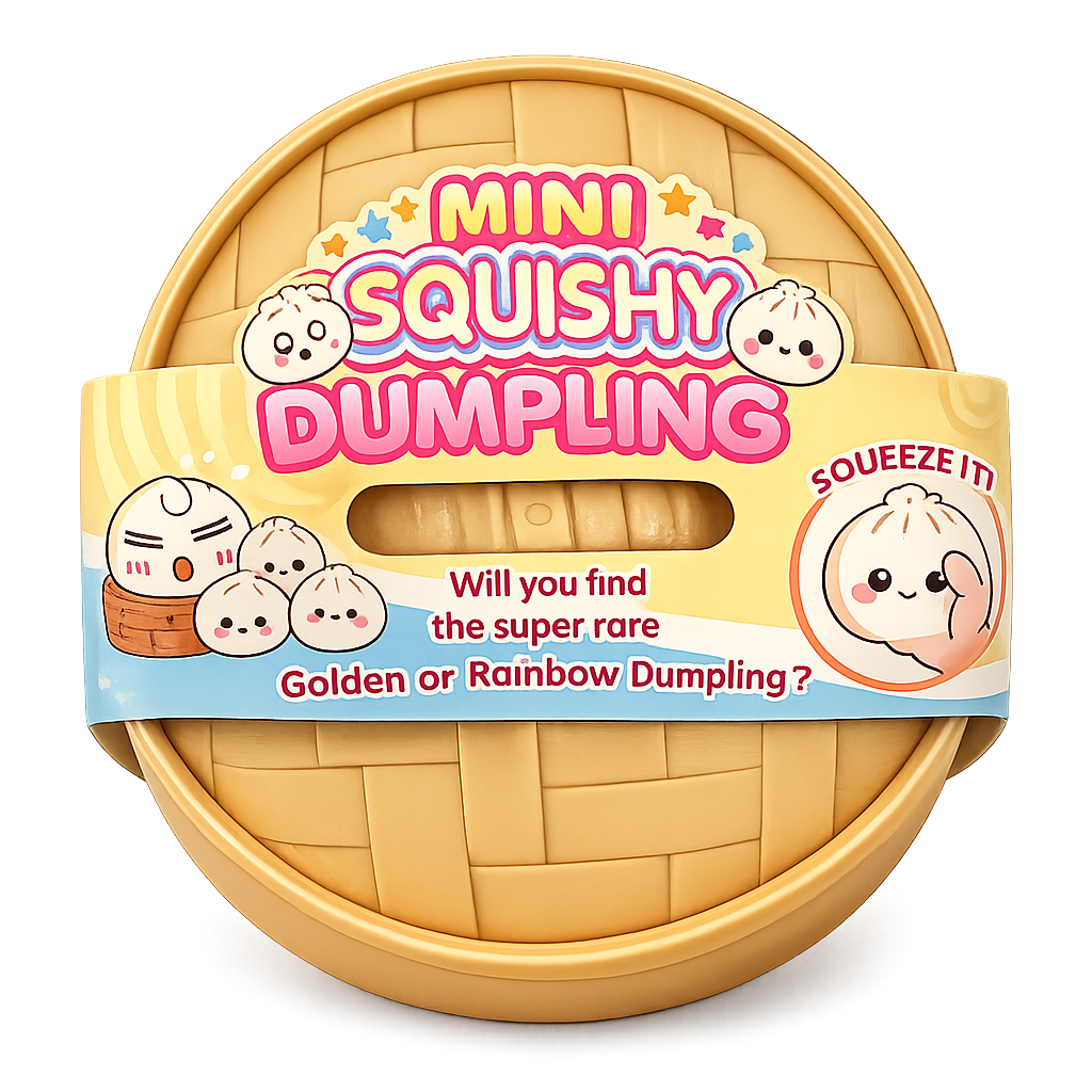 Mini Squishy Dumplings - Glitter