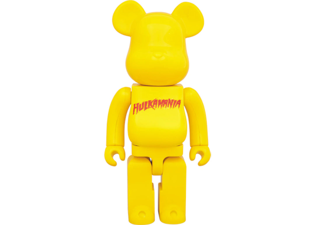 Bearbrick Hulkamania 400% Yellow