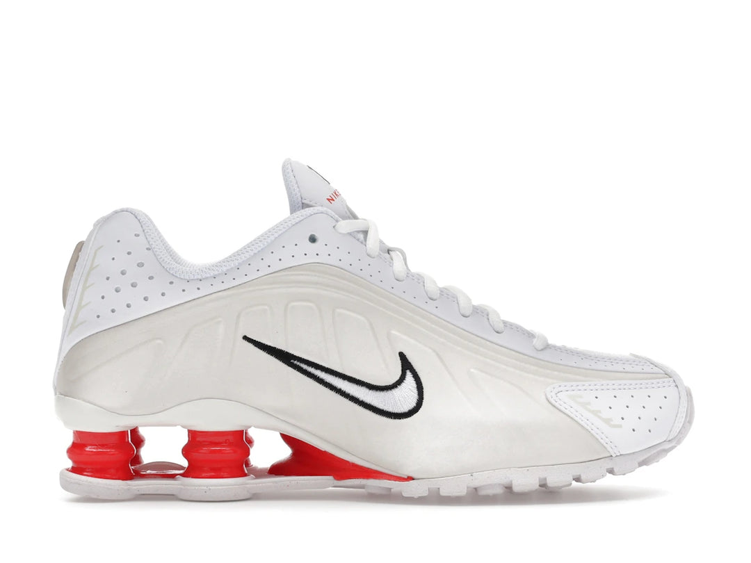 Nike Shox R4 White Phantom Picante Red GS 5.5 New