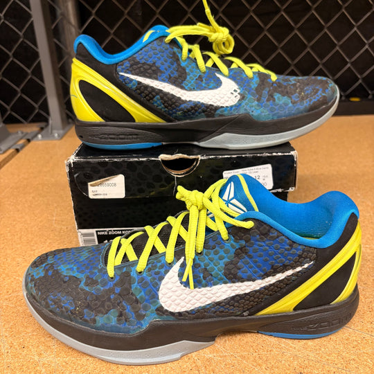 Nike Kobe 6 Blue Camo (Men 12) Used