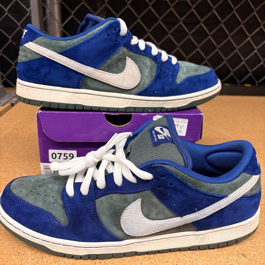 Nike SB Dunk Low Deep Royal Blue Men 13 Used