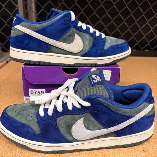 Nike SB Dunk Low Deep Royal Blue Men 13 Used