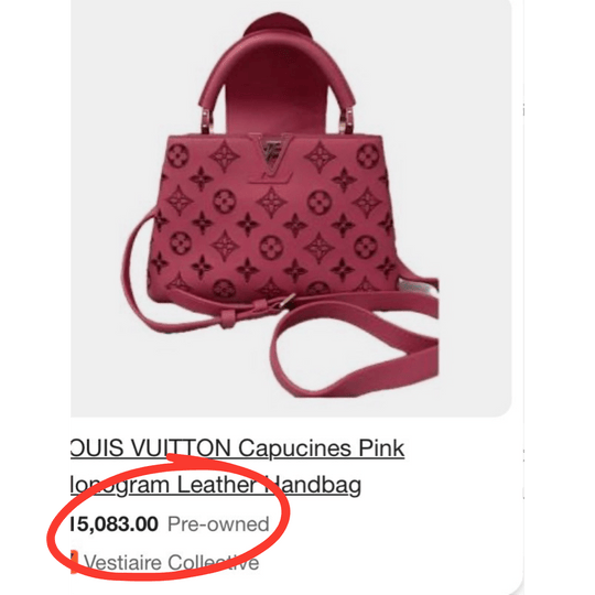 Louis Vuitton Capucines BB Pink Broderie Leather Monogram - Limited Edition