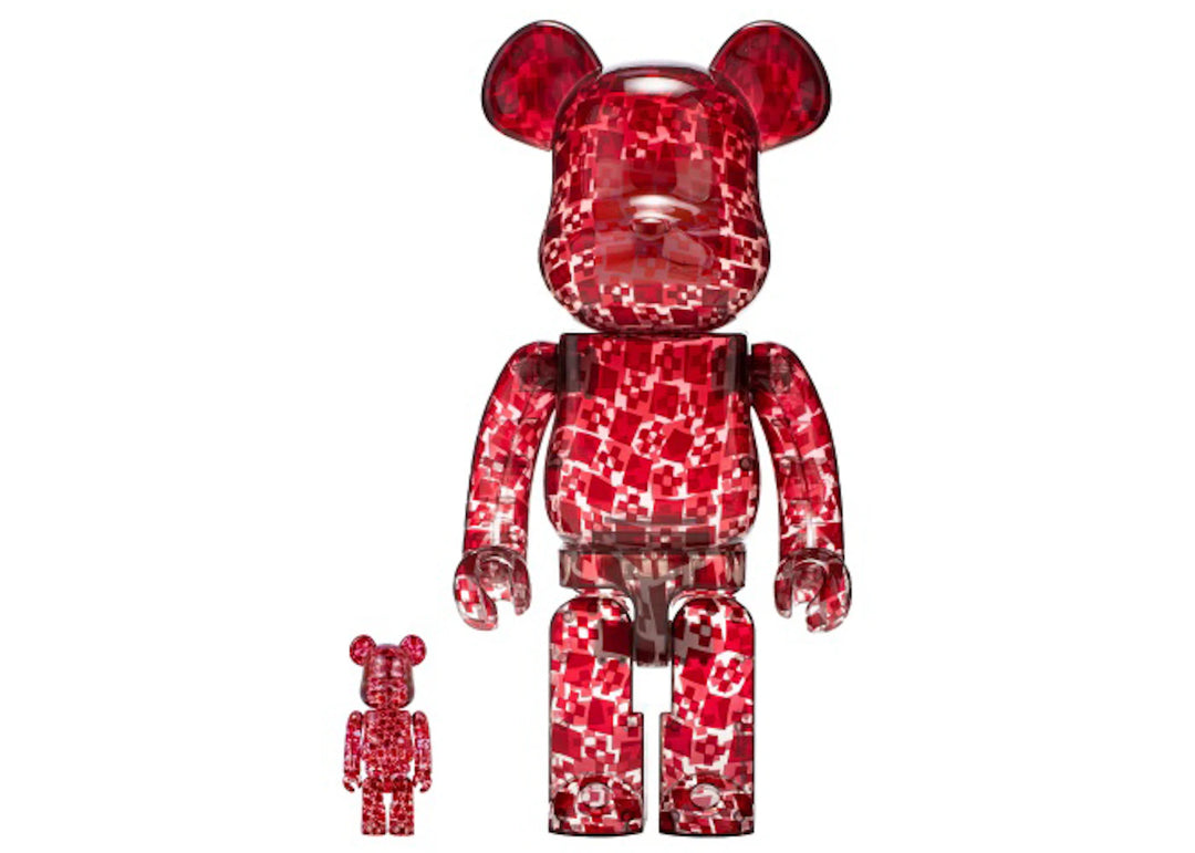 Bearbrick Macau 2023 x Sandro 100% &amp; 400% Set