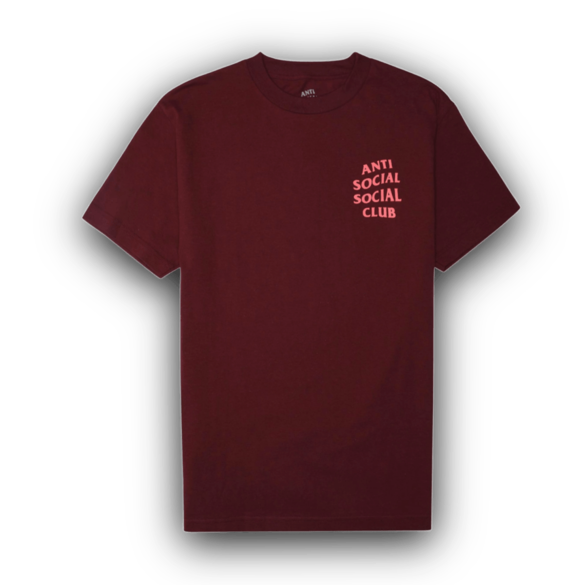 Anti Social Social Club Logo 2 T-Shirt Maroon - T-Shirt - Anti Social Club - Jawns on Fire