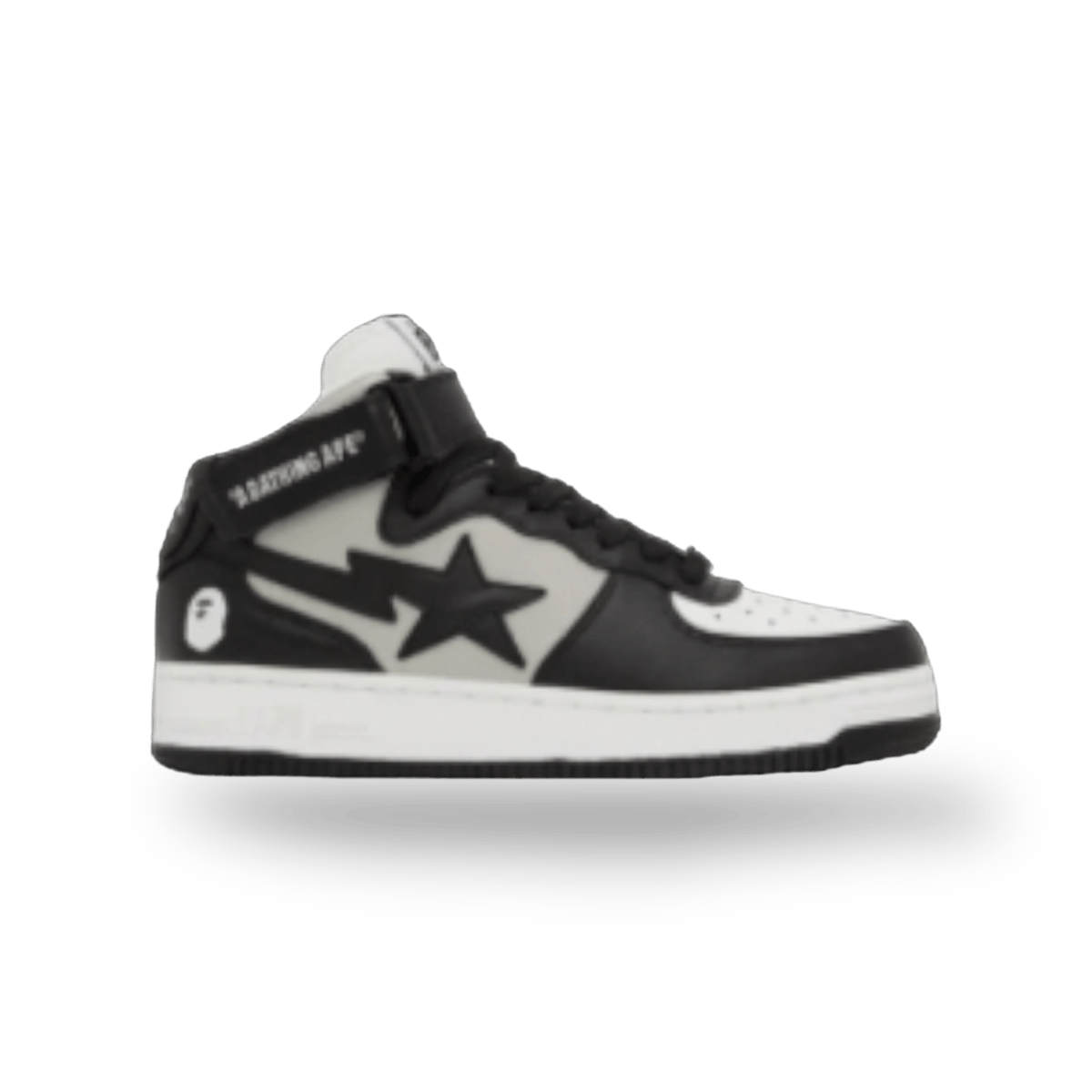 BAPE Black Sta #2 M1 Mid Sneakers - Mid Sneaker - Bape - Jawns on Fire