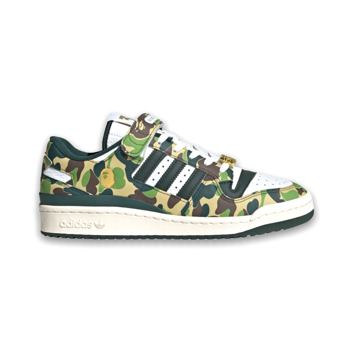 BAPE x Forum Low 84 '30th Anniversary - Green - Low Sneaker - Jawns on Fire Sneakers & Streetwear
