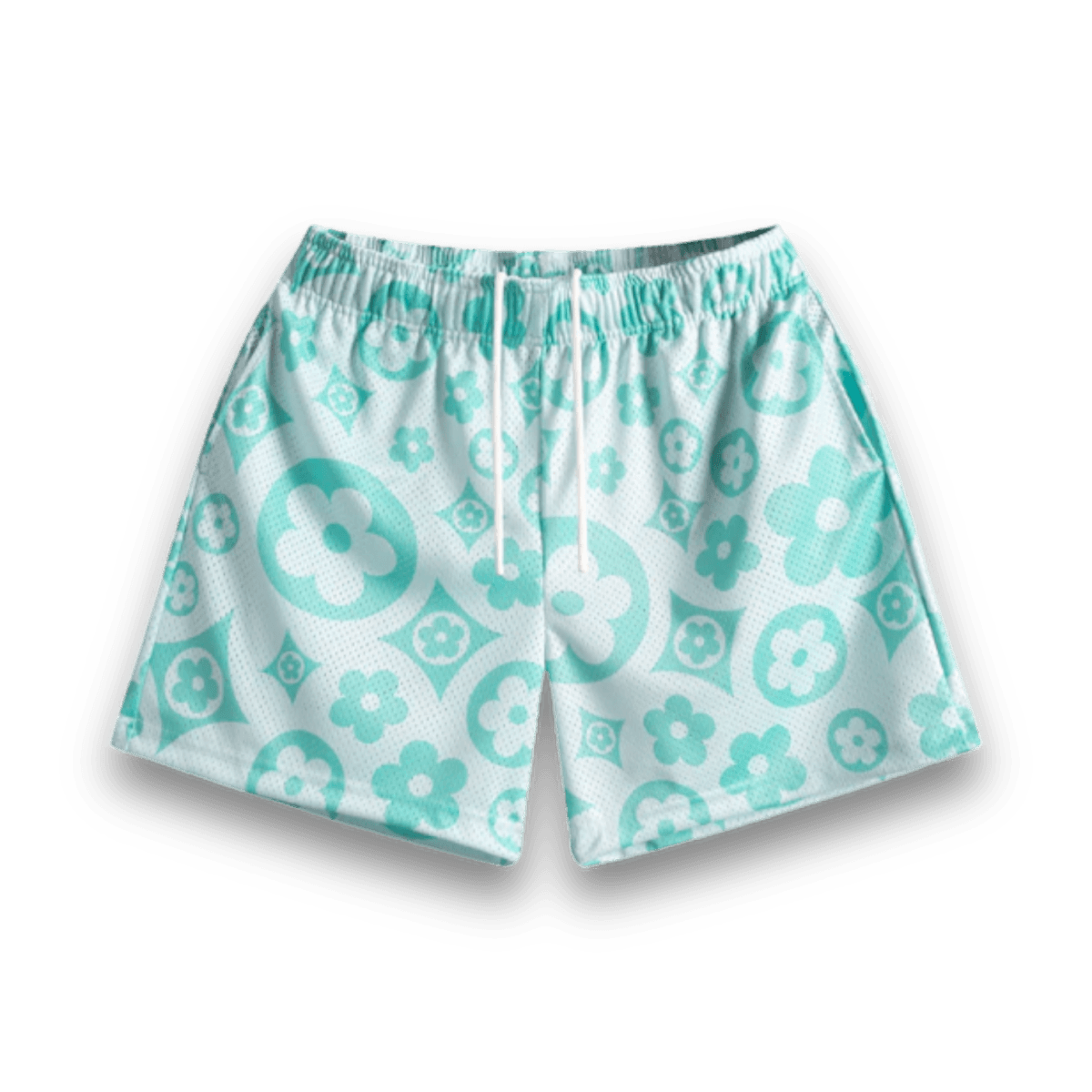 Bravest Studios Green Pastelle Flower Shorts - Bottoms - Jawns on Fire Sneakers & Streetwear