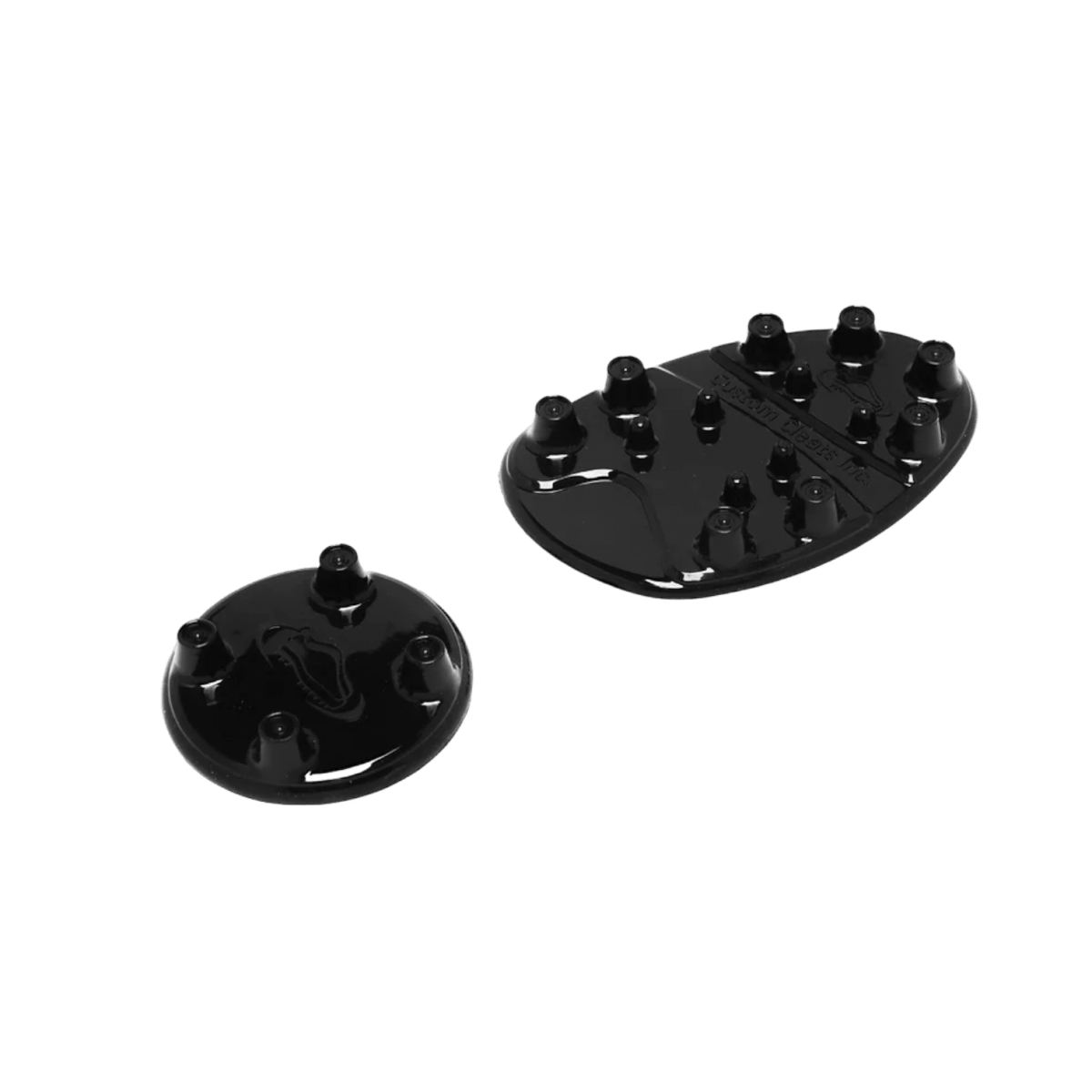 Custom Cleats Custom Sneaker Cleat - Rounded Teeth Sneaker Cleat â Jawns on Fire