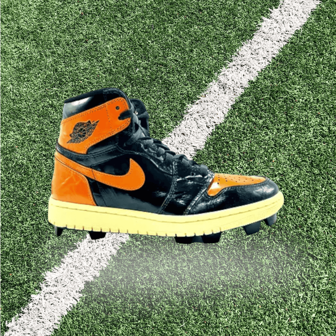 Custom Sneaker Cleat - Rounded Teeth - Sneaker Cleat - Jawns on Fire Sneakers & Shoes