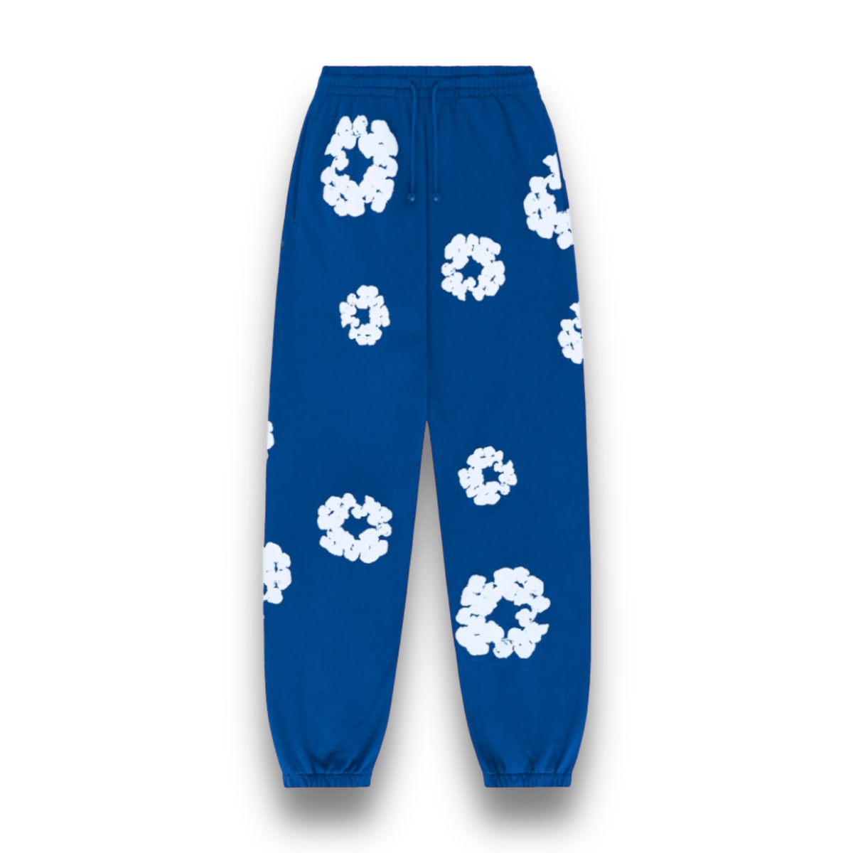 Denim Tears Cotton Wreath Sweatpants Royal Blue - Clothing - Jawns on Fire Sneakers & Streetwear