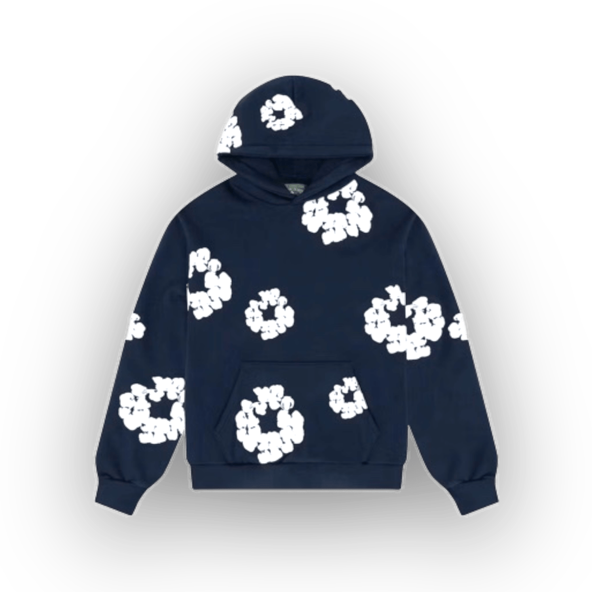 Denim Tears Cotton Wreath Sweatshirt Navy - Clothing - Jawns on Fire Sneakers & Streetwear