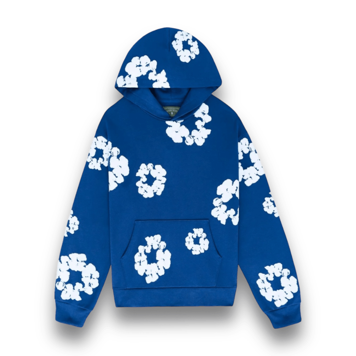 Denim Tears Cotton Wreath Sweatshirt Royal Blue - Clothing - Jawns on Fire Sneakers & Streetwear
