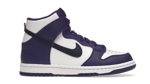 Dunk High Electro Purple Midnght Navy - Grade School - High Sneaker - Dunks - Jawns on Fire