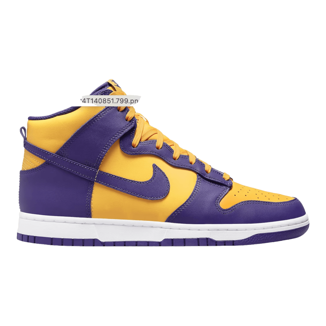 Dunk High Lakers - Pre School - High Sneaker - Jawns on Fire Sneakers & Streetwear