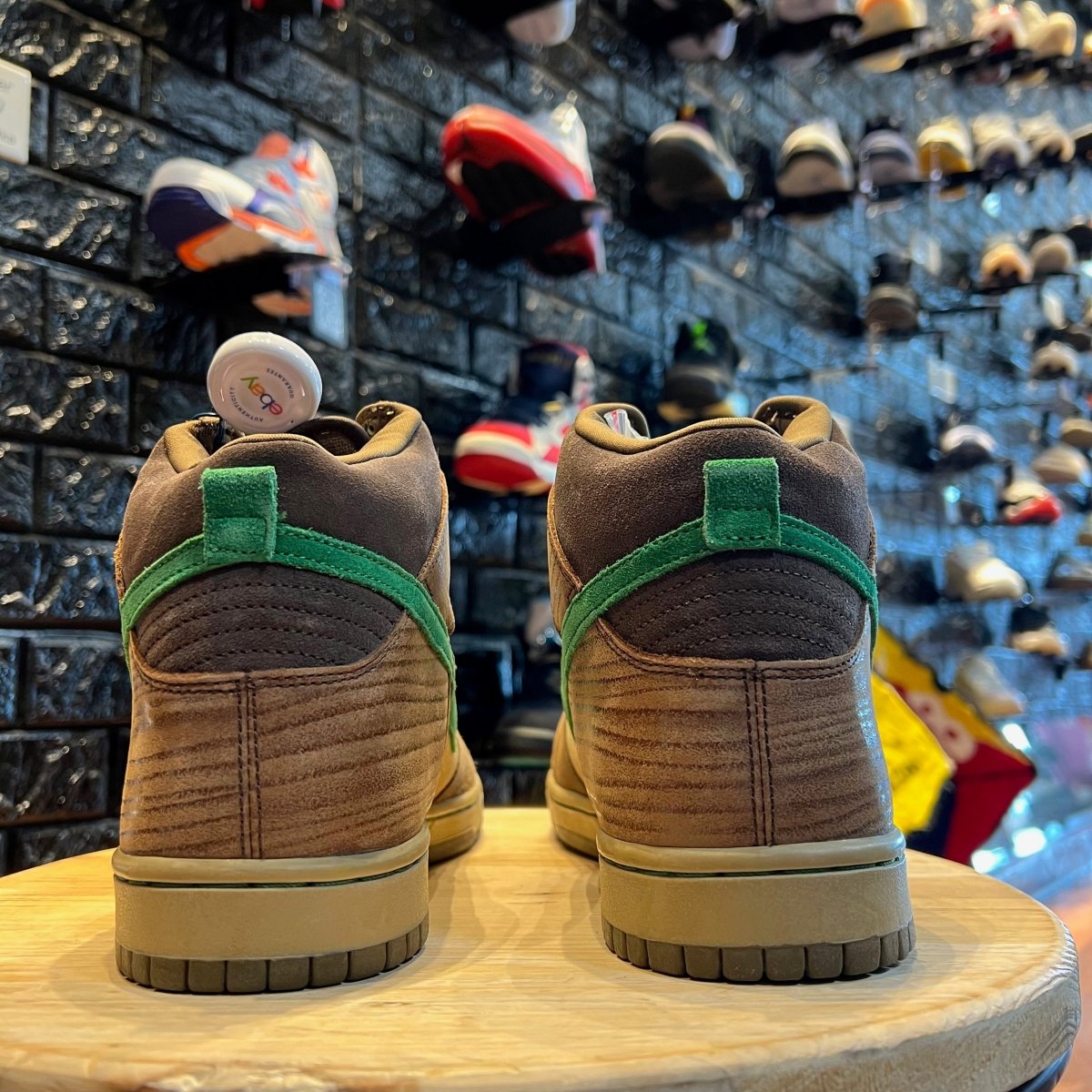 Dunk High Premium SB 'Tweed Classic Green' Gently Enjoyed (Used) Men 10.5 - High Sneaker - Jawns on Fire Sneakers & Streetwear