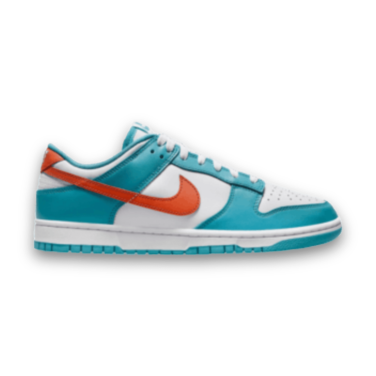 Dunk Low Miami Dolphins Orange & Teal - Low Sneaker - Dunks - Jawns on Fire - sneakers