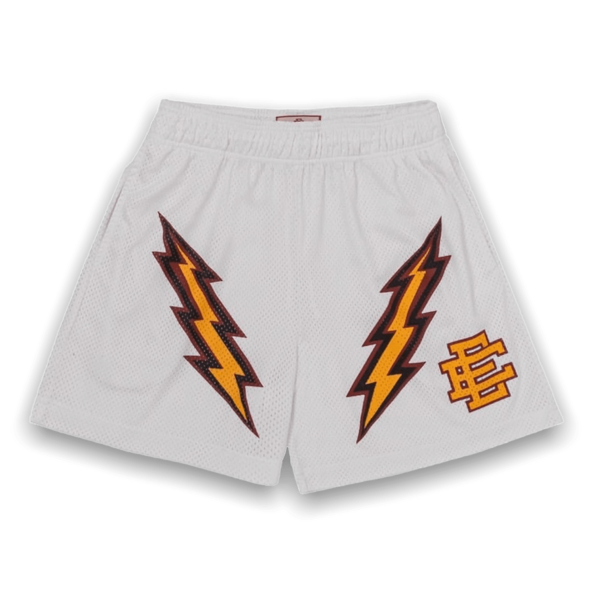 Eric Emanuel EE Shorts - White Lightning - Shorts - Eric Emanuel - Jawns on Fire