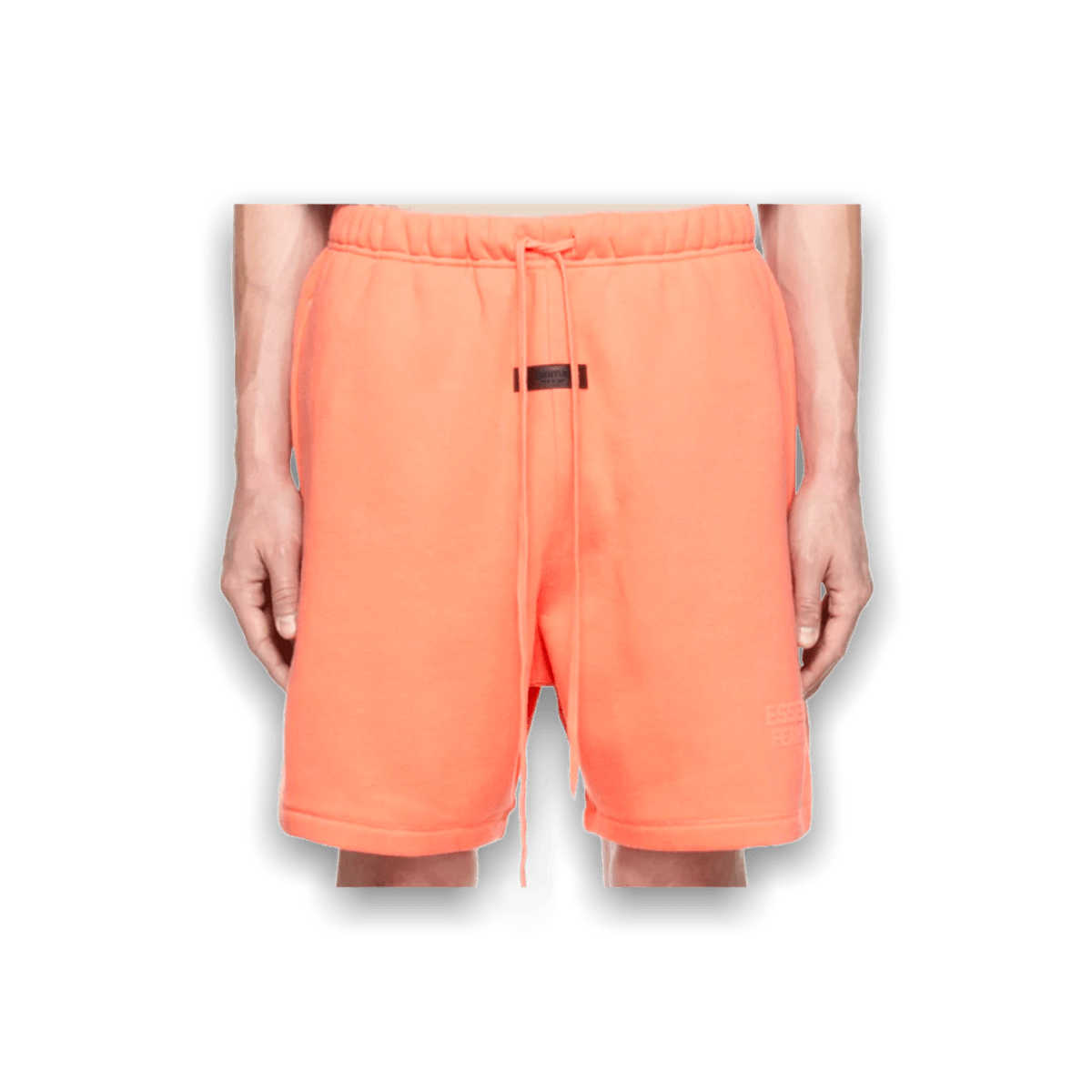 Essential Fear of God Drawstring Fleece Shorts - Pink - Bottoms - Jawns on Fire Sneakers & Streetwear