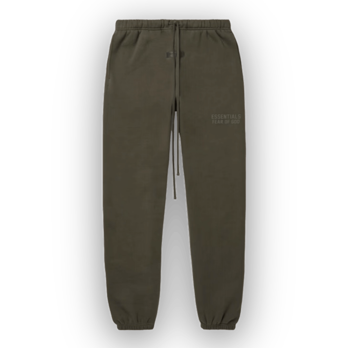 Essential Fear of God Drawstring Tapered Sweatpants - Dark Brown - Bottoms - Jawns on Fire Sneakers & Streetwear
