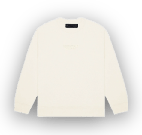 FEAR OF GOD ESSENTIALS Cloud White Sweatshirt - Sweatshirt - Jawns on Fire Sneakers & Streetwear