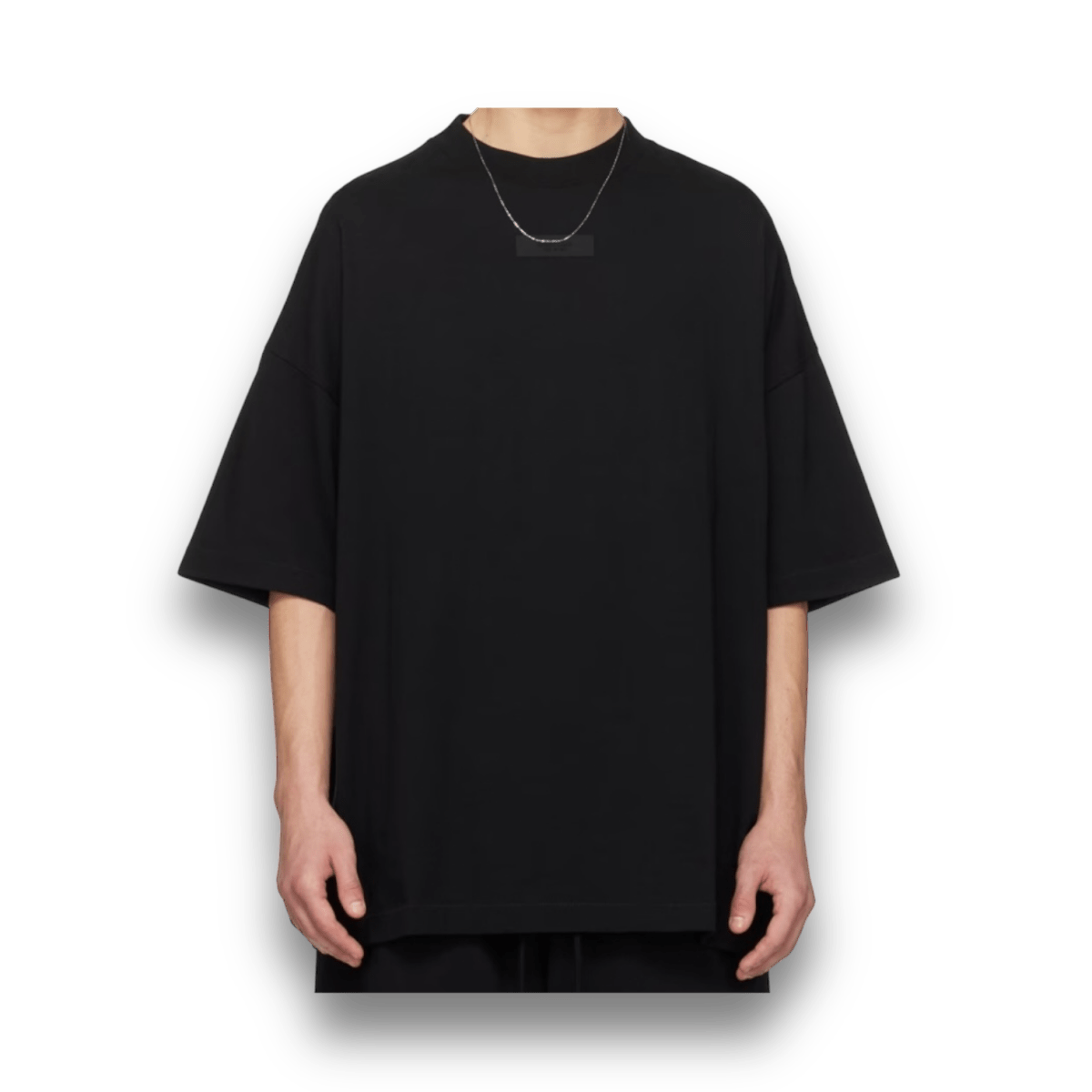 Fear of God Essentials T-Shirt 2024 - Black - Short Sleeve - Jawns on Fire Sneakers & Streetwear
