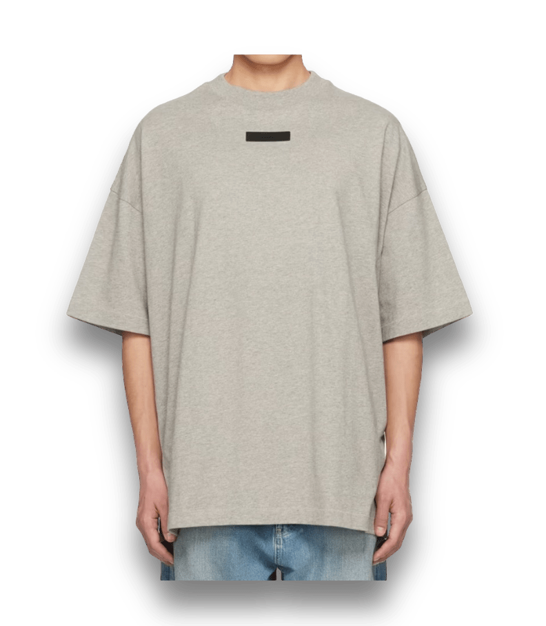 Fear of God Essentials T-Shirt 2024 - Grey - Short Sleeve - Jawns on Fire Sneakers & Streetwear