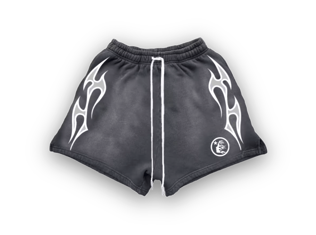 Hell Star Flame Shorts - Black - Bottoms - Hell Star - Jawns on Fire - sneakers
