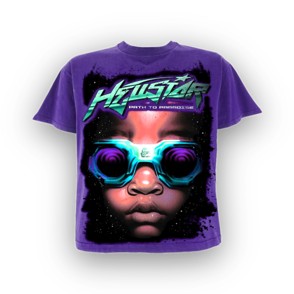 HellStar Hellstar Goggles T-Shirt - Purple - T-Shirt - Jawns on Fire Sneakers & Streetwear
