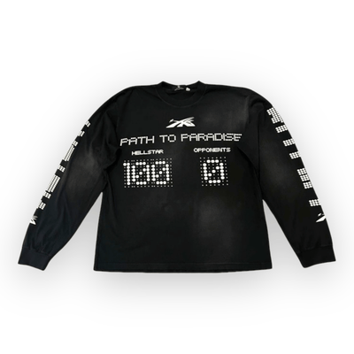 HellStar Scoreboard Long Sleeve Shirt - Black - T-Shirt - Jawns on Fire Sneakers & Streetwear