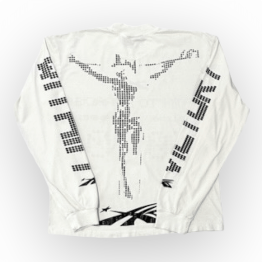 HS Scoreboard Long Sleeve Shirt - White - Long Sleeve - Jawns on Fire Sneakers & Shoes