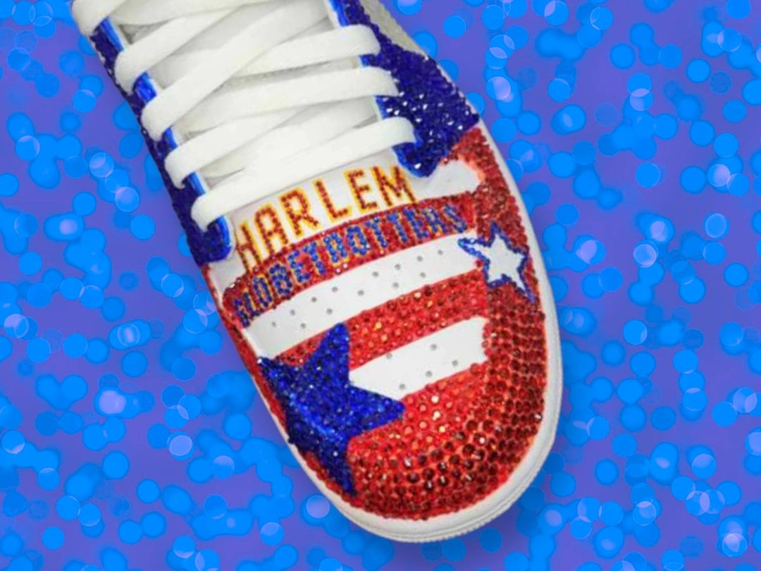 Blingy Jawns - Custom Sneaker - Jawns on Fire Sneakers & Shoes