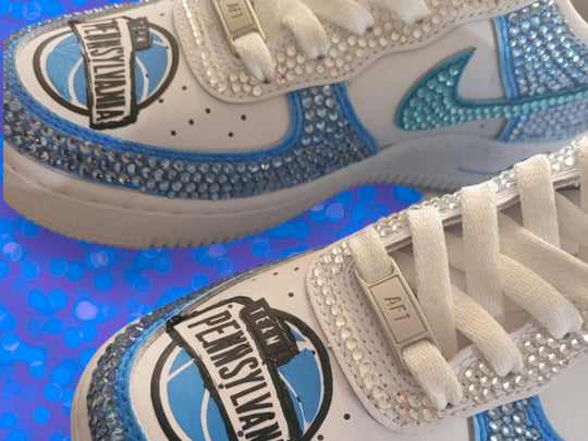 Blingy Jawns - Custom Sneaker - Jawns on Fire Sneakers & Shoes