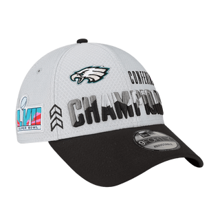 Eagles New Era 2022 NFC Champions Locker Room 9FORTY Adjustable Hat