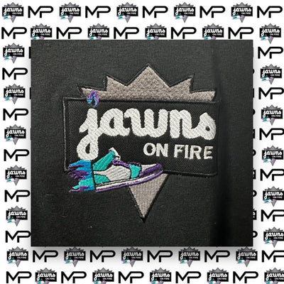Jawns on Fire French Terry Crew by Major Prep Apparel - Black - Sweatshirt - Jawns on Fire - Jawns on Fire - sneakers