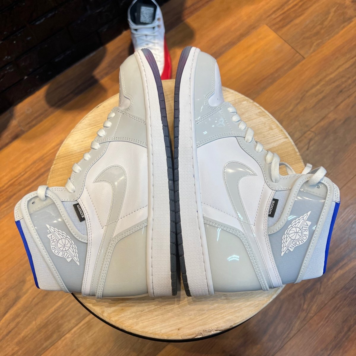 Air Jordan 1 High Zoom 'Racer Blue' Gently Enjoyed (Used) - Men 13 - High Sneaker - Jawns on Fire Sneakers & Streetwear