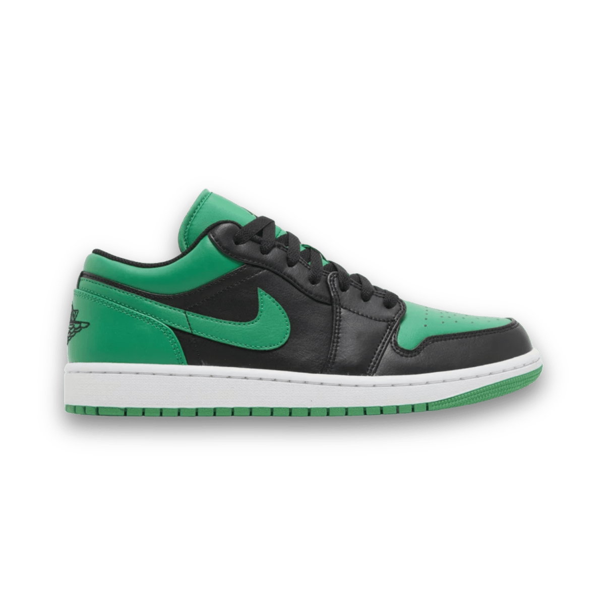 Air Jordan 1 Low 'Black Lucky Green' - Low Sneaker - Jordan - Jawns on Fire - sneakers