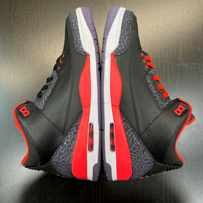 Air Jordan 3 Retro 'Crimson' - Gently Enjoyed (Used) Men 11 - Mid Sneaker - Jordan - Jawns on Fire
