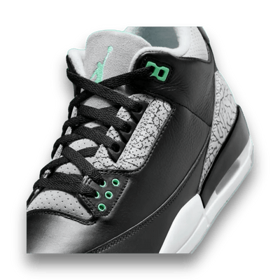 Air Jordan 3 Retro 'Green Glow' - Mid Sneaker - Jawns on Fire Sneakers & Streetwear