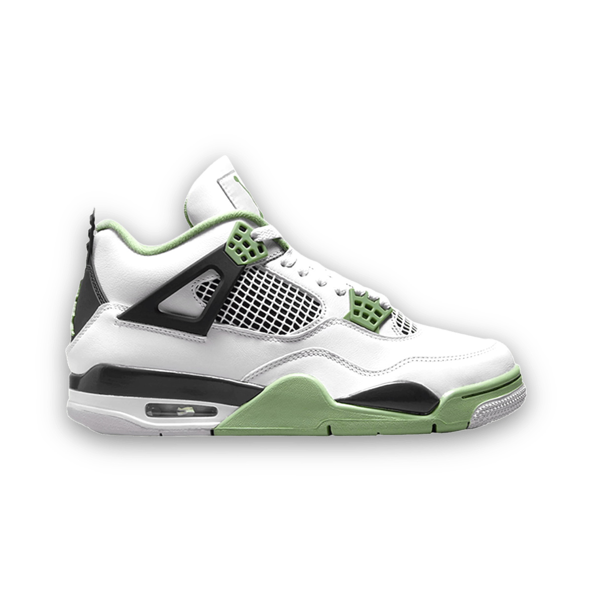 Jordan Air Jordan 4 Retro 'Seafoam' Green Women Mid Sneaker Jawns
