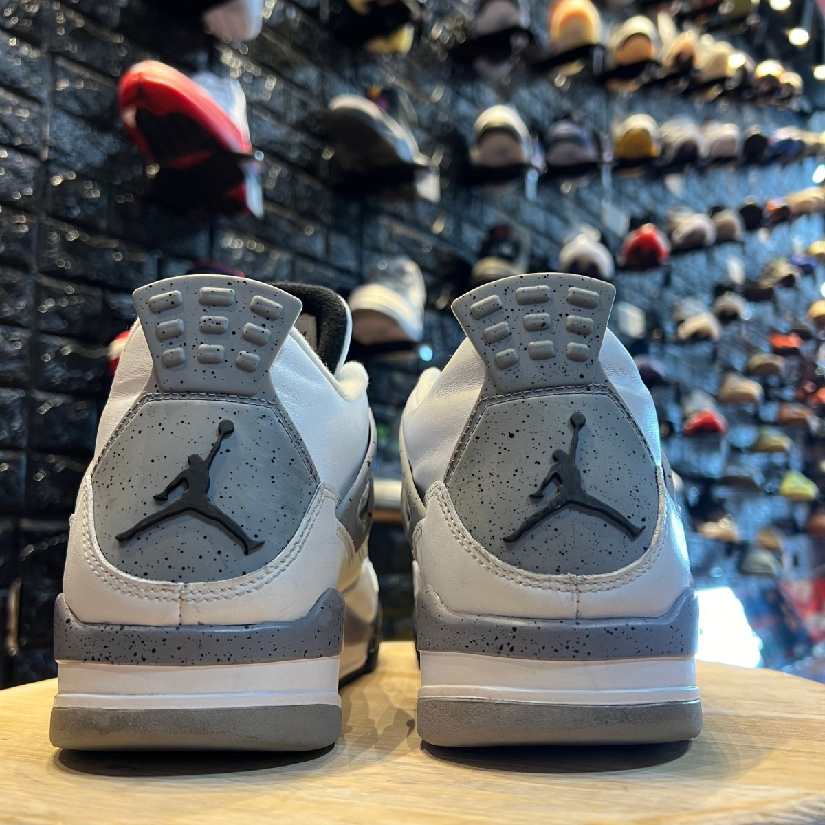 Air Jordan 4 Retro 'White Cement' 2012 - Gently Enjoyed (Used) Men 10 - Mid Sneaker - Jawns on Fire Sneakers & Streetwear
