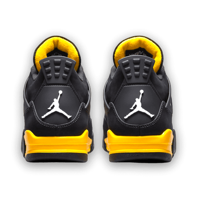 Air Jordan 4 Retro Yellow & Black 'Thunder' 2023 - Grade School - Mid Sneaker - Jordan - Jawns on Fire - sneakers