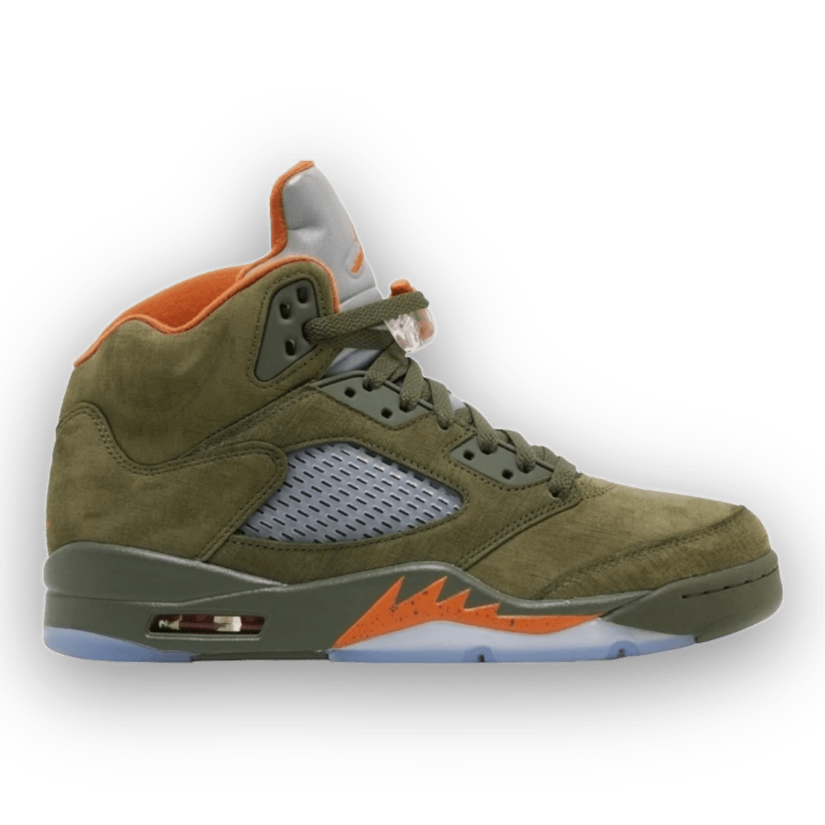 Air Jordan 5 Retro 'Olive' 2024 - Mid Sneaker - Jawns on Fire Sneakers & Streetwear