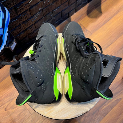 Air Jordan 6 Retro 'Electric Green' - Gently Enjoyed (Used) Men 11 - High Sneaker - Jordan - Jawns on Fire - sneakers