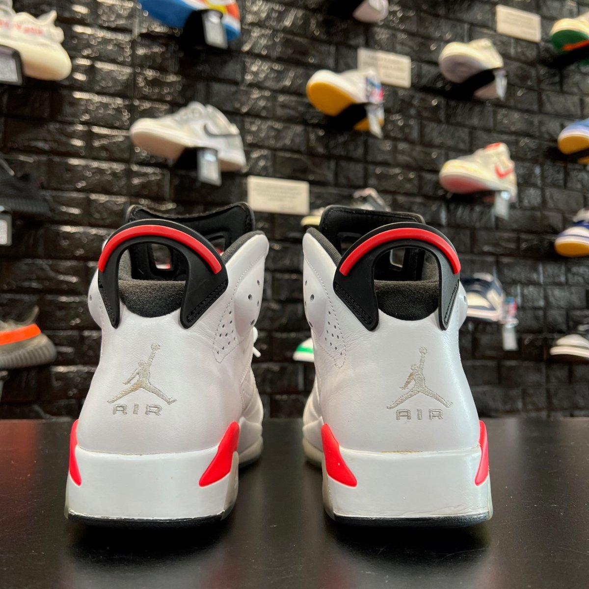 Air Jordan 6 Retro 'White Infrared' 2014 - Gently Enjoyed (Used) Men 10 - High Sneaker - Jordan - Jawns on Fire - sneakers