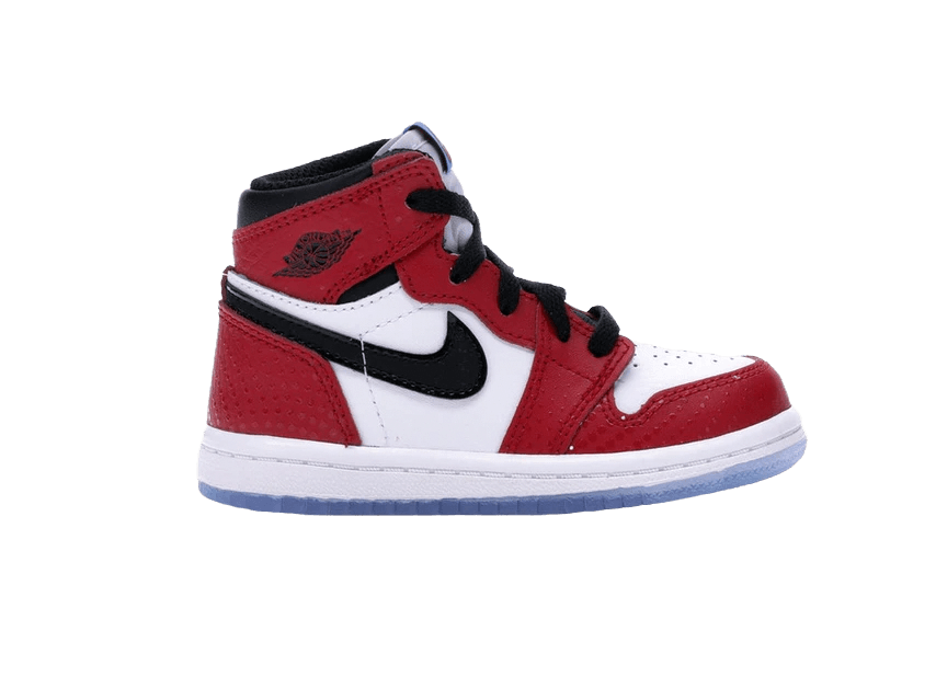 Jordan 1 Retro High Spider-Man Origin Story - Toddler - High Sneaker - Jawns on Fire Sneakers & Streetwear